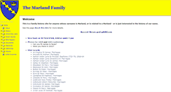 Desktop Screenshot of marland.org